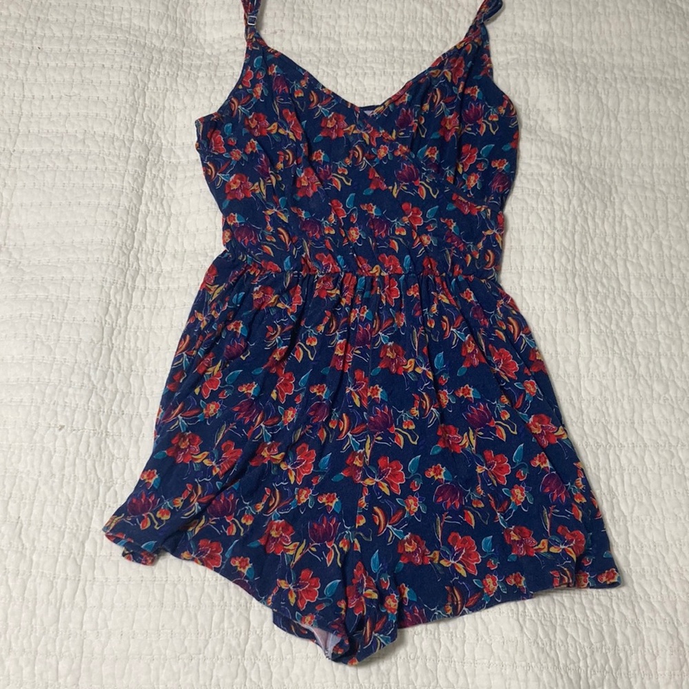 Hollister floral romper